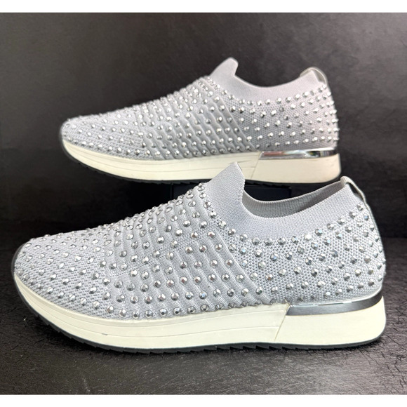 Kennett Cole Reaction Cameron Jewel Jogger Gray Wo’s Size 8.5M - Picture 2 of 15